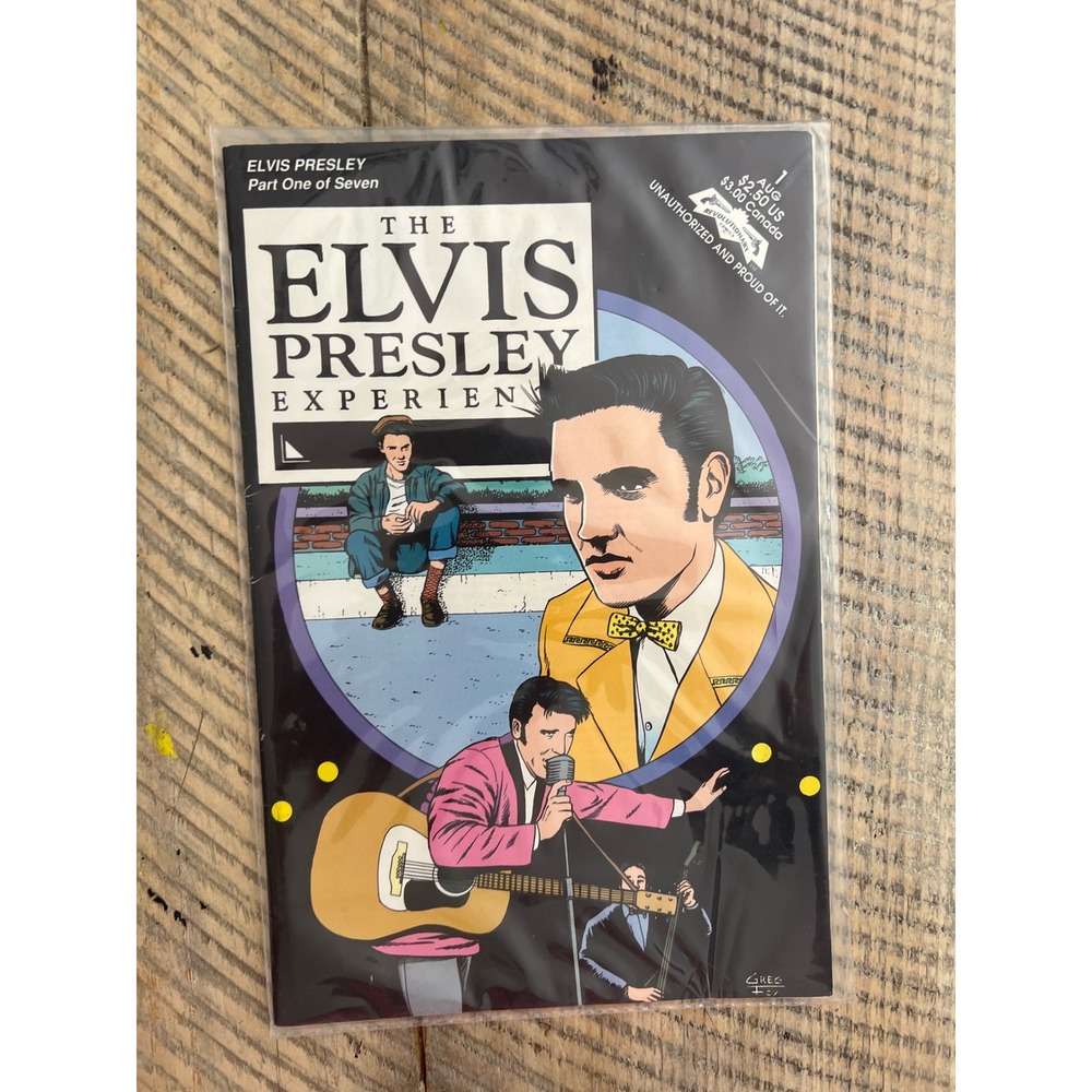The Elvis Presley Experience 1 Revolutionary Comics 1992 Rock N Roll Comic Book